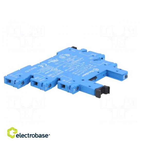 Socket | PIN: 5 | 6A | 250VAC | for DIN rail mounting | screw terminals фото 8