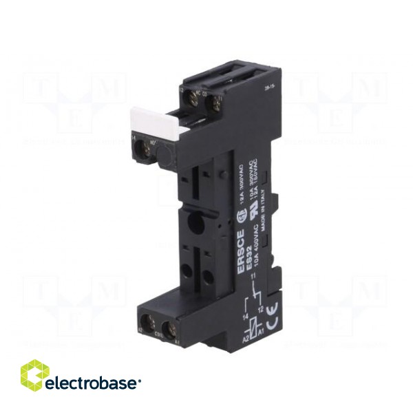 Socket | PIN: 5 | for DIN rail mounting | Series: RM96-1P image 1