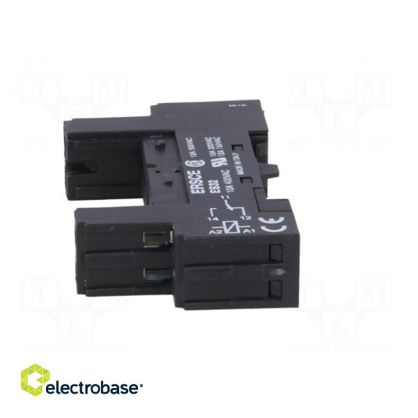 Socket | PIN: 5 | for DIN rail mounting | Series: RM96-1P image 3