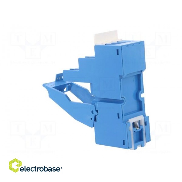 Socket | PIN: 8 | 10A | 250VAC | 55.32,85.02 | for DIN rail mounting image 4