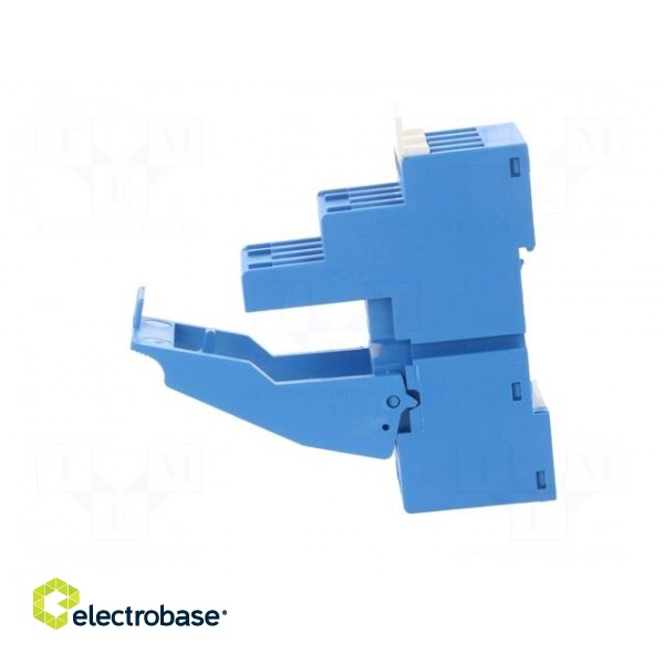 Socket | PIN: 8 | 10A | 250VAC | 55.32,85.02 | for DIN rail mounting image 3