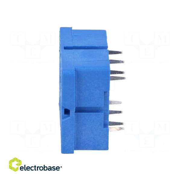 Socket | PIN: 8 | 10A | 250VAC | 55.32 | PCB | for PCB | Series: 55.32 image 3