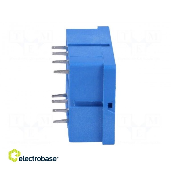 Socket | PIN: 8 | 10A | 250VAC | 55.32 | PCB | for PCB | Series: 55.32 image 7