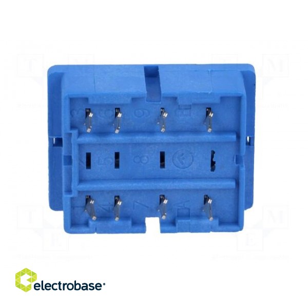 Socket | PIN: 8 | 10A | 250VAC | 55.32 | PCB | for PCB | Series: 55.32 image 5