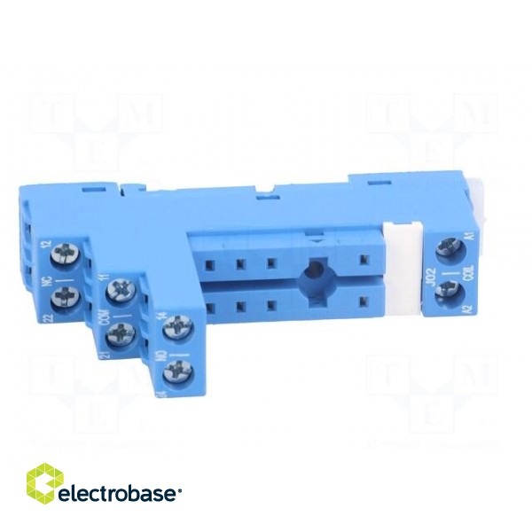 Socket | PIN: 8 | 10A | 250VAC | for DIN rail mounting | -40÷70°C image 10