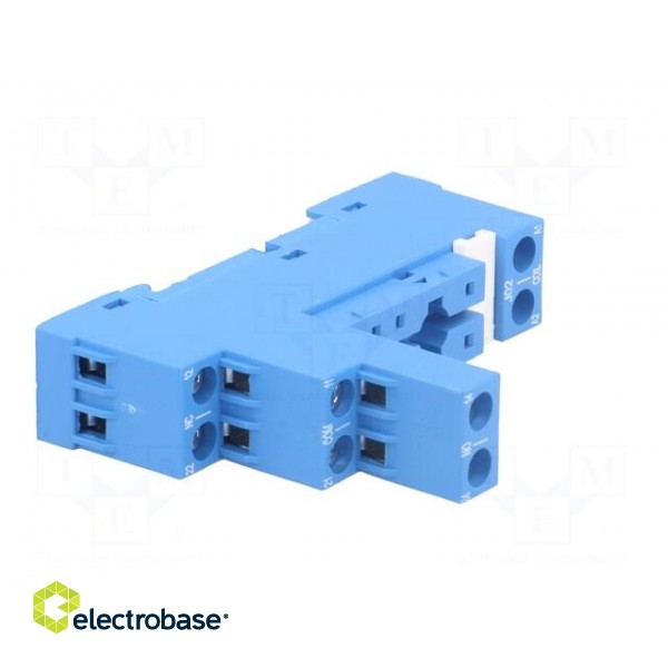 Socket | PIN: 8 | 10A | 250VAC | for DIN rail mounting | -40÷70°C image 9