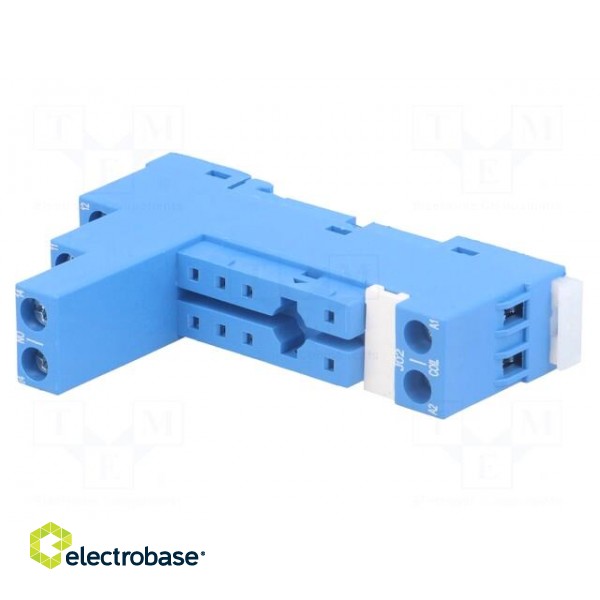 Socket | PIN: 8 | 10A | 250VAC | Mounting: DIN | Leads: screw terminals image 3