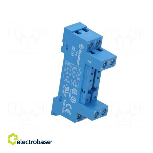 Socket | PIN: 8 | 10A | 250VAC | for DIN rail mounting | -40÷70°C image 8