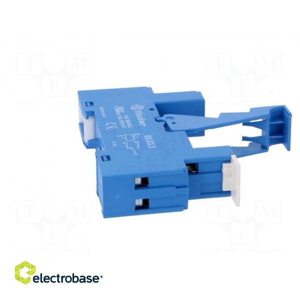 Socket | PIN: 8 | 10A | 250VAC | for DIN rail mounting | Series: 40.31 image 7