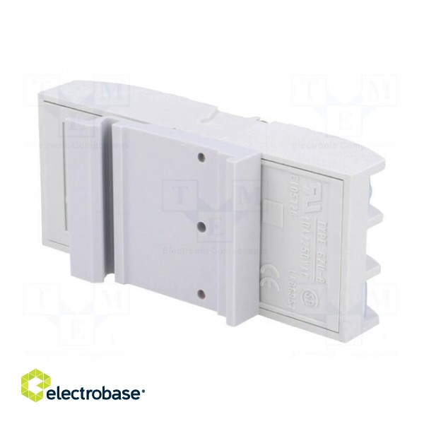 Socket | PIN: 8 | 10A | 250VAC | for DIN rail mounting | Series: R15 image 6