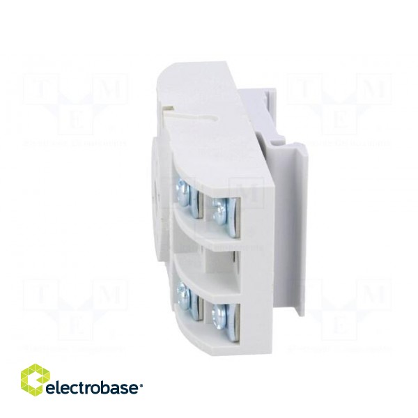 Socket | PIN: 8 | 10A | 250VAC | Mounting: DIN | Leads: screw terminals image 3