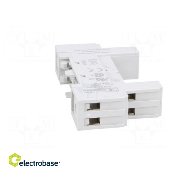 Socket | PIN: 8 | 10A | 250VAC | for DIN rail mounting image 7