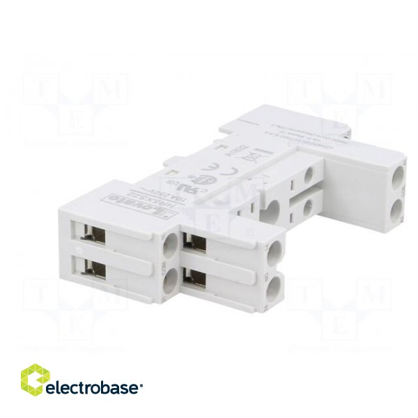 Socket | PIN: 8 | 10A | 250VAC | for DIN rail mounting image 8