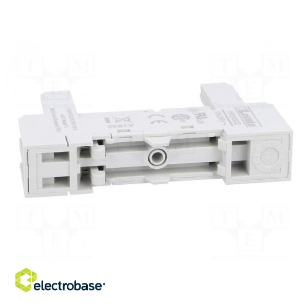 Socket | PIN: 8 | 10A | 250VAC | for DIN rail mounting image 5