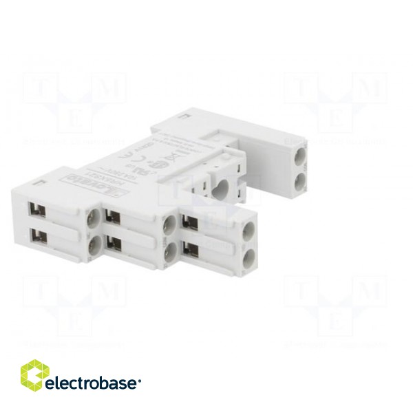 Socket | PIN: 8 | 10A | 250VAC | for DIN rail mounting image 8
