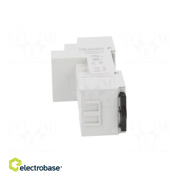 Socket | PIN: 8 | 10A | 250VAC | for DIN rail mounting | Series: HR60 image 3
