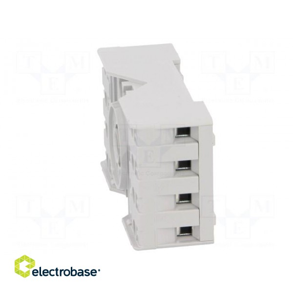 Socket | PIN: 8 | 10A | 250VAC | on panel,for DIN rail mounting | octal image 3