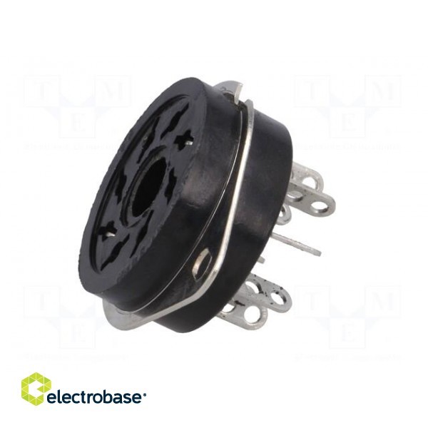 Socket | PIN: 8 | 10A | 250VAC | Mounting: on panel | Series: MT | -40÷80°C image 3