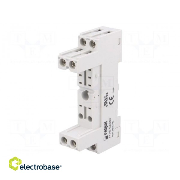 Socket | PIN: 8 | 10A | 300VAC | Application: RMB841,RMB851 | -40÷70°C фото 1