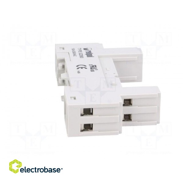 Socket | PIN: 8 | 10A | 300VAC | Application: RMB841,RMB851 | -40÷70°C image 7