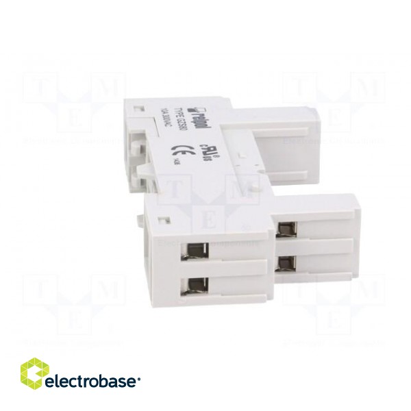 Socket | PIN: 8 | 10A | 300VAC | Application: RMB841,RMB851 | -40÷70°C фото 7