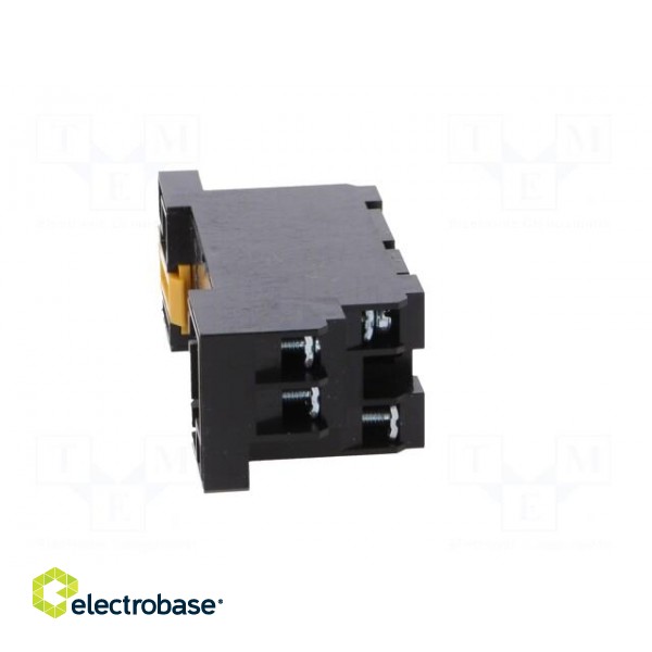 Socket | PIN: 8 | 10A | for DIN rail mounting | screw terminals фото 7