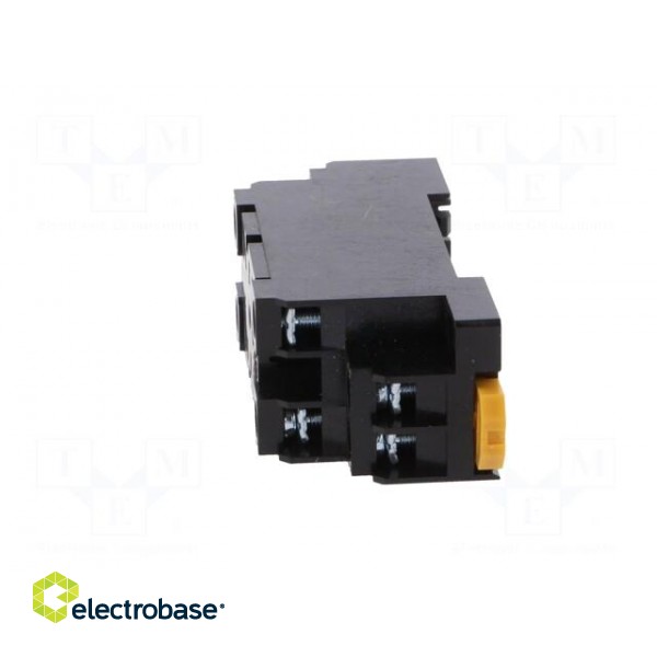 Socket | PIN: 8 | 10A | for DIN rail mounting | screw terminals фото 3
