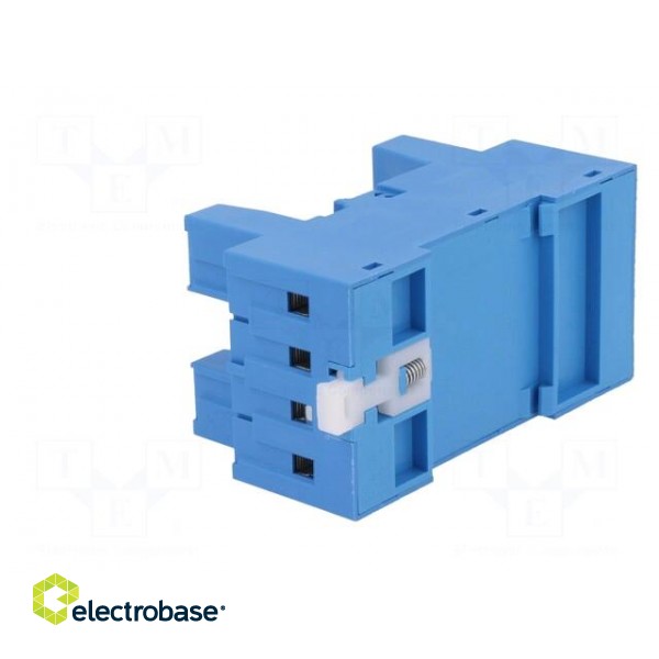 Socket | PIN: 8 | 12A | 250VAC | Mounting: DIN | Leads: screw terminals фото 4