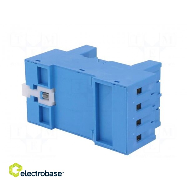 Socket | PIN: 8 | 12A | 250VAC | Mounting: DIN | Leads: screw terminals фото 6
