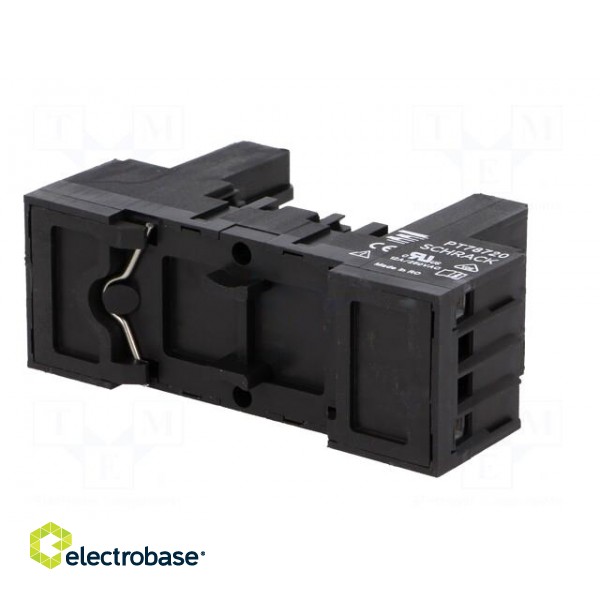Socket | PIN: 8 | 12A | 250VAC | for DIN rail mounting | Series: PT фото 6