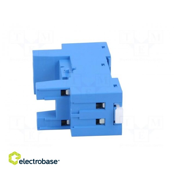 Socket | PIN: 8 | 12A | 250VAC | Mounting: DIN | Leads: screw terminals фото 3