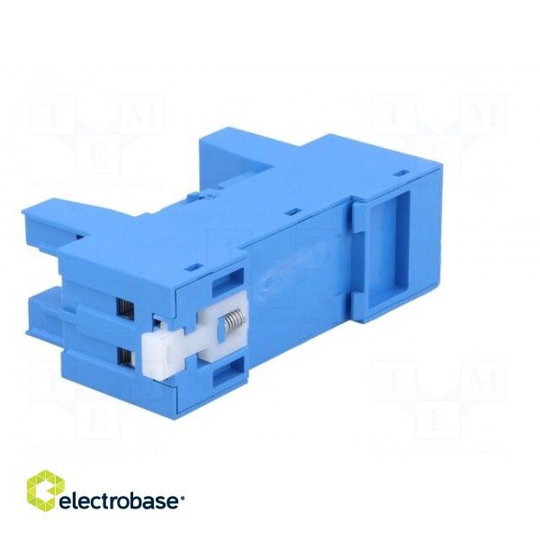 Socket | PIN: 8 | 12A | 250VAC | Mounting: DIN | Leads: screw terminals фото 4