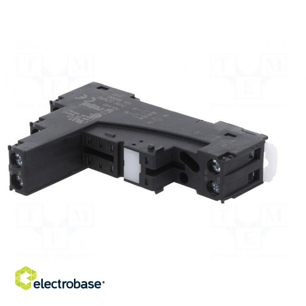 Socket | PIN: 8 | 12A | 300VAC | on panel,for DIN rail mounting image 2