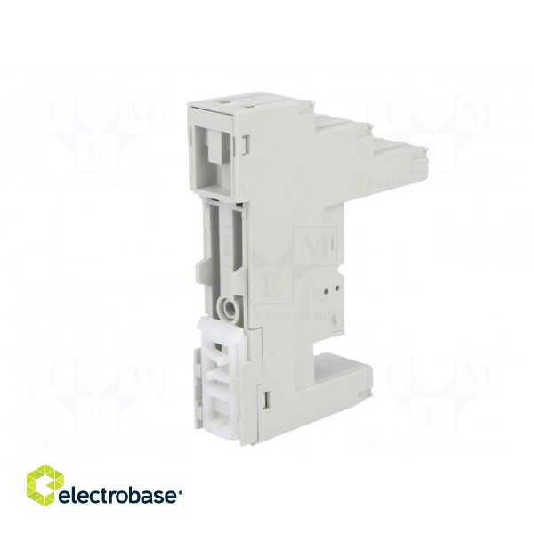 Socket | PIN: 8 | 12A | 300VAC | on panel,for DIN rail mounting image 6