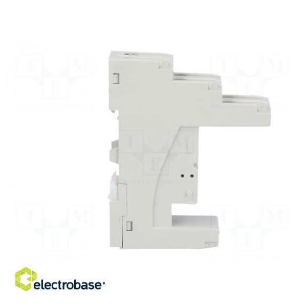 Socket | PIN: 8 | 12A | 300VAC | on panel,for DIN rail mounting image 7