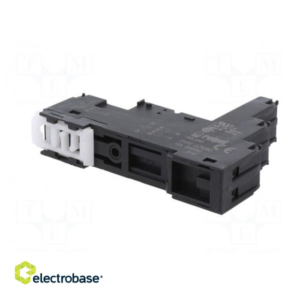 Socket | PIN: 8 | 12A | 300VAC | on panel,for DIN rail mounting image 6