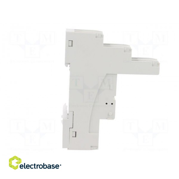 Socket | PIN: 8 | 12A | 300VAC | on panel,for DIN rail mounting image 7