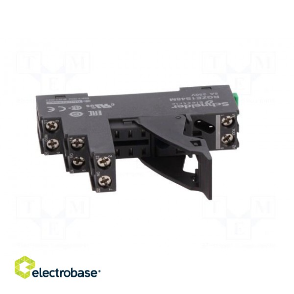 Socket | PIN: 8 | 5A | 250VAC | Mounting: DIN | Leads: screw terminals фото 9