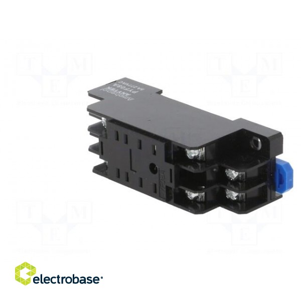 Socket | PIN: 8 | 5A | 277VAC | for DIN rail mounting | screw terminals фото 2