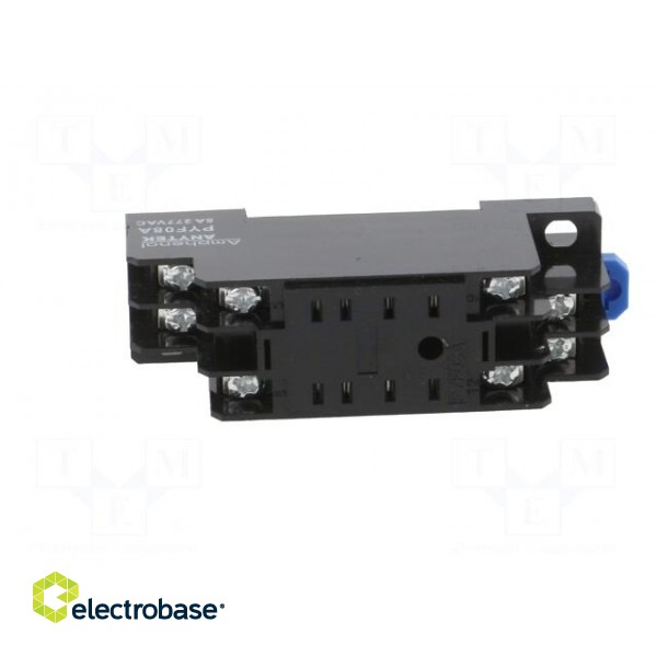 Socket | PIN: 8 | 5A | 277VAC | for DIN rail mounting | screw terminals фото 9
