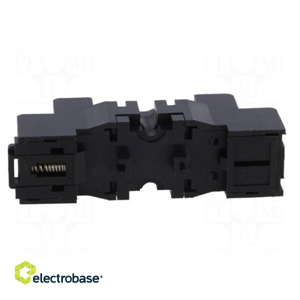 Socket | PIN: 8 | 7A | 250VAC | on panel,for DIN rail mounting image 5