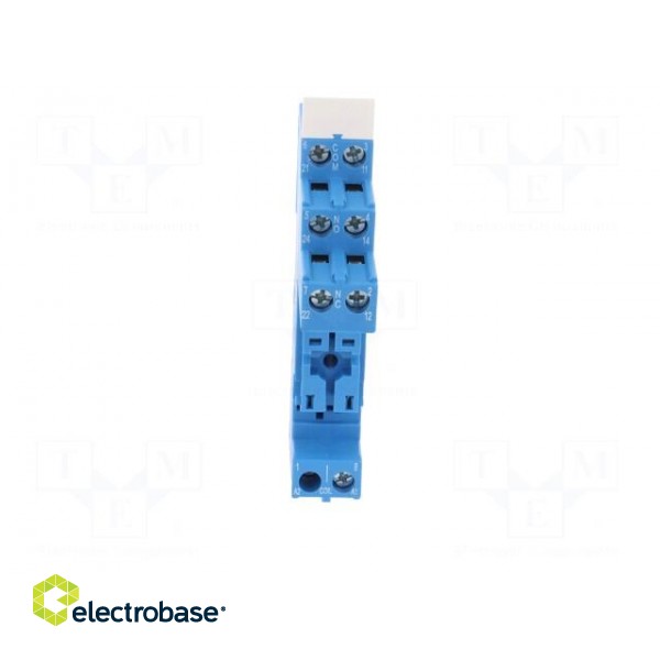 Socket | PIN: 8 | 8A | 250VAC | Mounting: DIN | Leads: screw terminals фото 9
