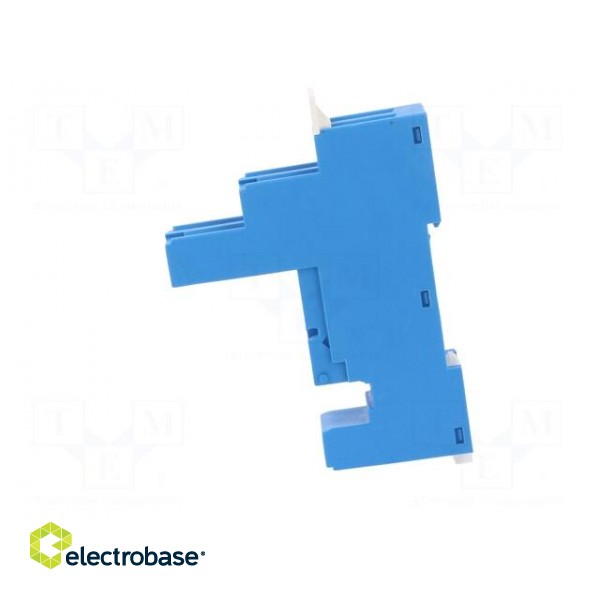 Socket | PIN: 8 | 8A | 250VAC | 097.01,097.71 | for DIN rail mounting image 3