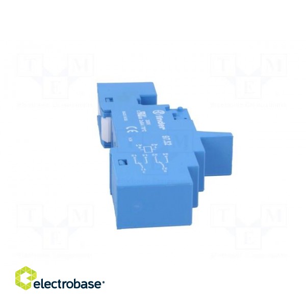 Socket | PIN: 8 | 8A | 250VAC | 097.01,097.71 | for DIN rail mounting image 7