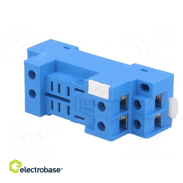 Socket | PIN: 8 | for DIN rail mounting | Series: 56.32,99.01 image 2