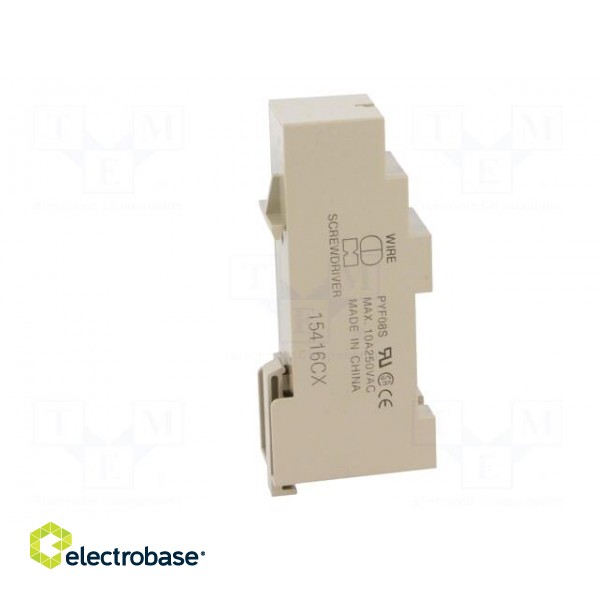 Socket | PIN: 8 | H3YN-2 | for DIN rail mounting | Series: MY2 image 7