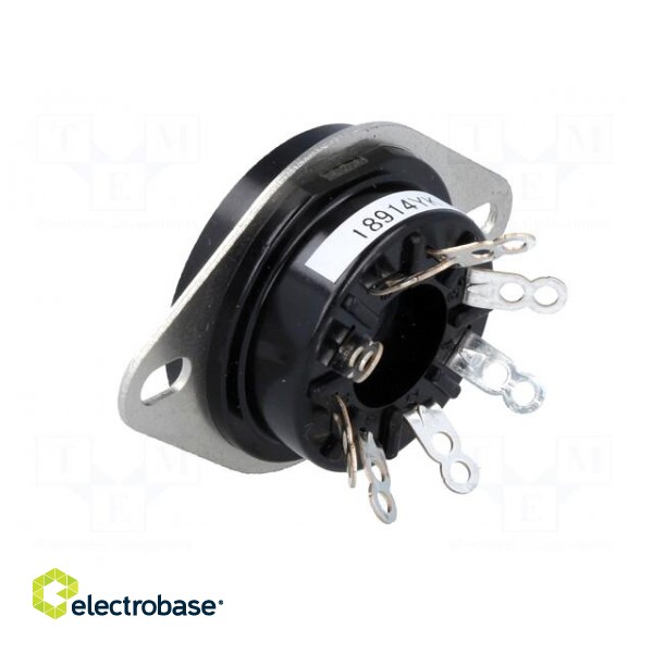 Socket | PIN: 8 | Mounting: soldered | Series: MK2 | octal image 4
