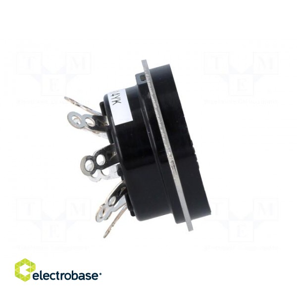 Socket | PIN: 8 | soldered | Series: MK2 | Electr.connect: round socket image 7