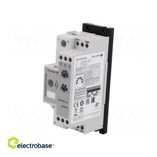 Relay: solid state | 15A | 190÷550VAC | Variant: 1-phase | -40÷70°C