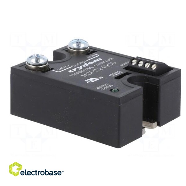 Relay: solid state | Ucntrl: 8÷32VDC | 90A | 180÷280VAC | on panel image 8